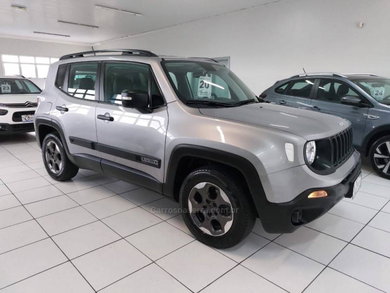 JEEP - RENEGADE - 2019/2020 - Prata - R$ 85.900,00