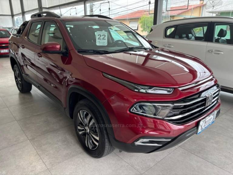 FIAT - TORO - 2021/2022 - Vermelha - R$ 113.900,00
