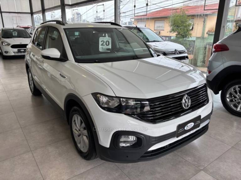 VOLKSWAGEN - T-CROSS - 2019/2020 - Branca - R$ 96.900,00