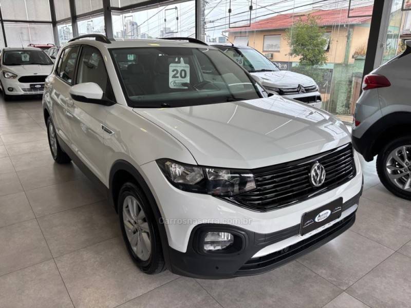 VOLKSWAGEN - T-CROSS - 2019/2020 - Branca - R$ 96.900,00